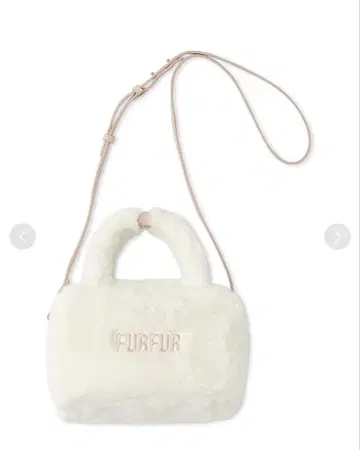 FURFUR 에코 퍼 스퀘어 보스턴 백