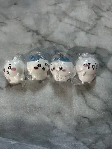 치이카와 (먼작귀) 캐릭터 피규어 컬렉션 4개 세트 치이카와 하치와레