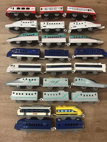 프라레일 신칸센 차량 세트 (동력차 7대)