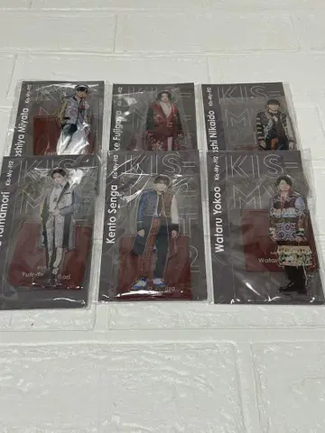 Kis-My-Ft2 키스마이 아크릴 스탠드 세트