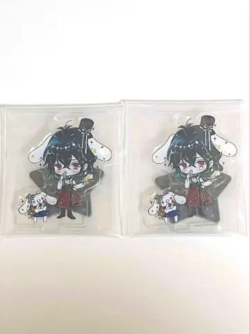 아크네코 바스틴 미니어처 아크릴 스탠드 2개 세트