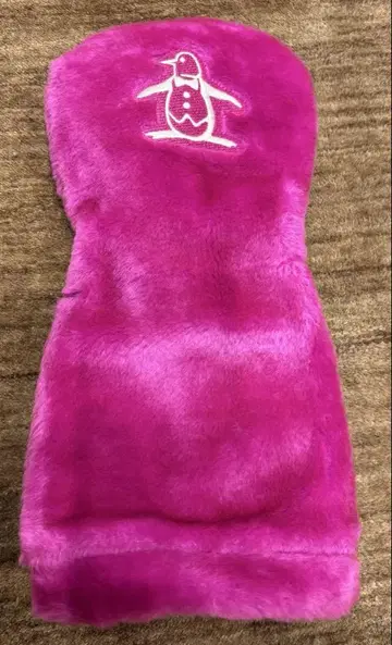 먼싱웨어 Munsing wear 드라이버용 골프헤드커버 핑크