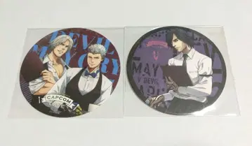 Devil May Cry 데빌 메이 크라이 콜라보 카페 코스터 2점