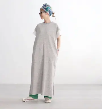 새상품 maillot 마이요 슬리브리스 맨투맨 원피스