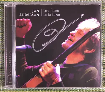 [ 레어 UK반 친필 사인 2CD ] 존 앤더슨 라이브 프롬 라라랜드