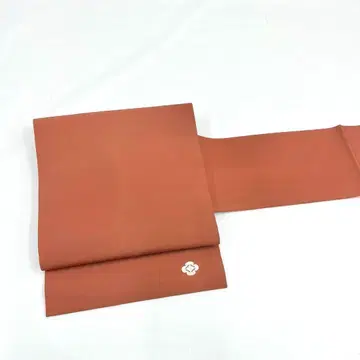 나고야 오비 가몬 모노몬 무지 금도안 홍당색 PO-3080