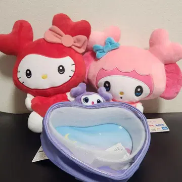 TWICE gigo 산리오 봉제 인형 바디백 모모 채영 사나