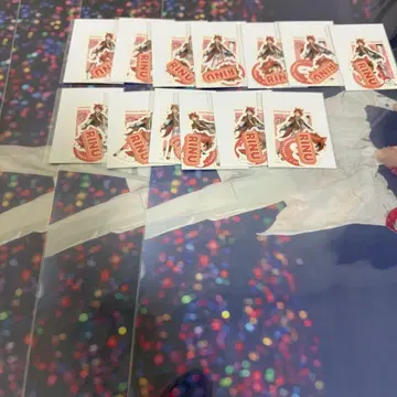 리이누 클리어 포스터 스티커 세트