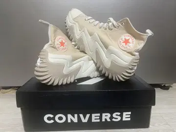 컨버스 런스타 모션 하이컷 베이지