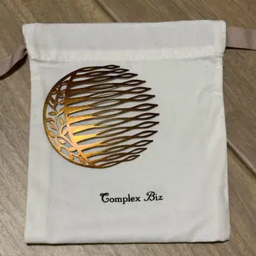 컴플렉스 비즈 스테인리스 헤어콤