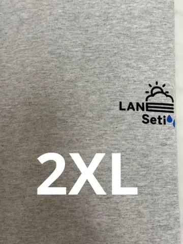 Lane by x Setinn x alwayth 티셔츠 그레이 2XL