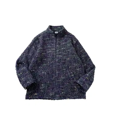 90s CHICO DESIGN 네프 니트 블루종