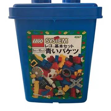 [미개봉] LEGO 기본 세트 파란색 바케스 4267 5~10세