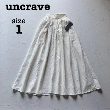 새상품 앤클레브 푸르프타스란 나일론 스커트 플레어 uncrave