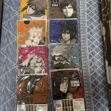 나루토 캐릭터 타월 세트