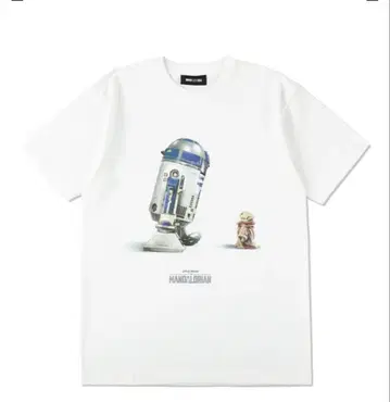 만달로리안 R2-D2 그로그로 티셔츠