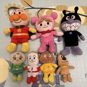 호빵맨 봉제 인형 세트