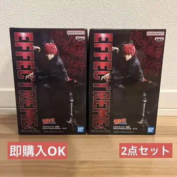 NARUTO 질풍전 EFFECTREME -SASORI- 피규어 2점