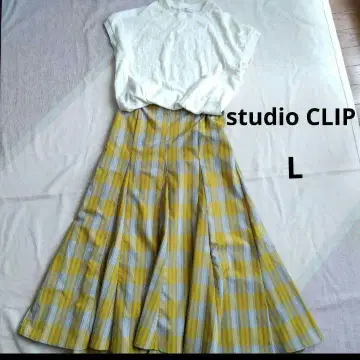 스튜디오 클립 Studio Clip 세트 코디 티셔츠 스커트