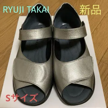 RYUJI TAKAI 컴포트 샌들 S 사이즈 실버