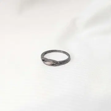 [ vintage/Silver 925 ] 90s~ 리프 패턴 실버 반지