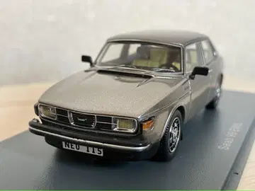 NEO 1/43 Saab 99 EMS 실버 그레이 메탈릭 레어템