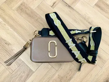 MARC JACOBS 스냅샷 숄더백 베이지 화이트