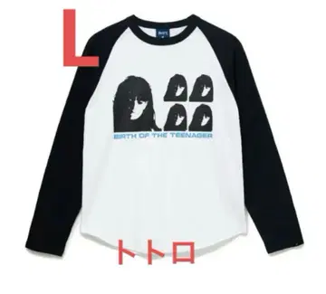 BoTT DISC RAGLAN L/S TEE WHITE 래글런 L