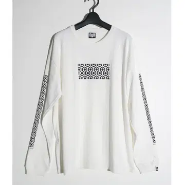 BOUNTY HUNTER L/S TEE 샤이닝 롱T 셔츠 화이트