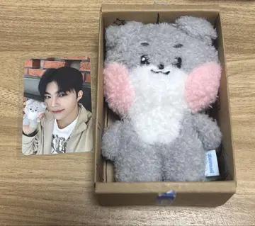 zeroni guinni 봉제 인형 고니니 트레이딩 카드 포함