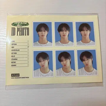 &TEAM K 케이 시그 그리 ID PHOTO