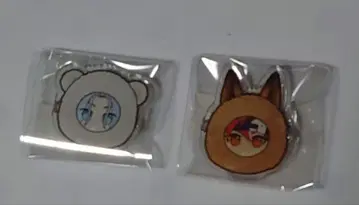 SK 에이트 코요미 랑가 LOFT 캡슐 토이 애니멀 네임 배지