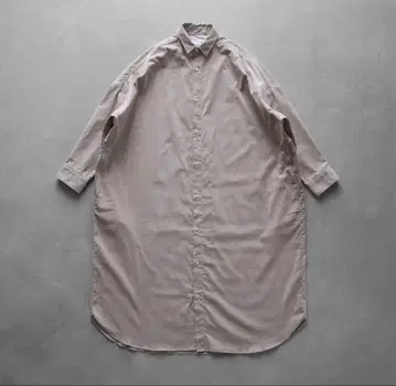 HUIS 호보니치 콜라보 미진콜 롱 셔츠 ( 그레이지 )