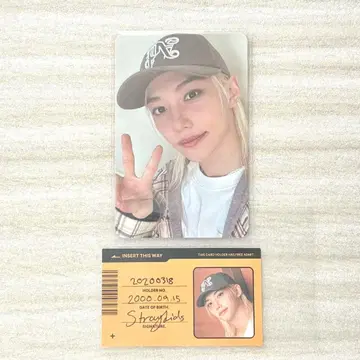 StrayKids YOUR HERO 시즌 그리팅 트레이딩 카드 필릭스