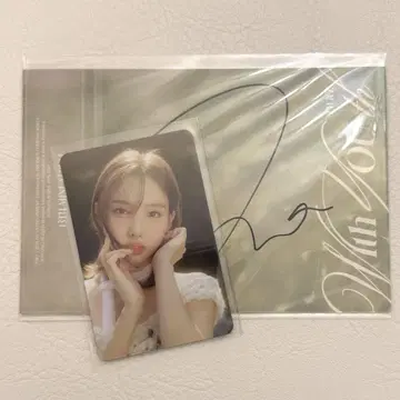 TWICE With YOU-th 미국 한정판 사인 포함 엽서 나연