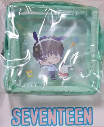 세븐틴 산리오 스퀘어 파우치 도겸 포차코