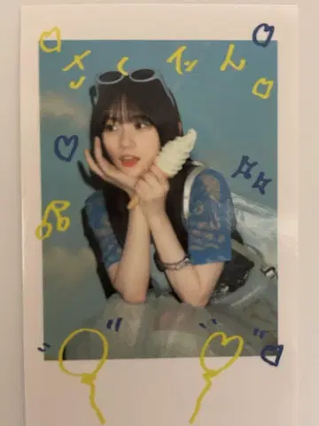 카와사키 사쿠라 nogicafe 후기 폴라로이드풍 스티커