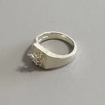 e.m. 실버 반지 유니크 디자인