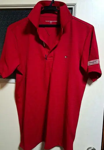 타미힐피거 골프 남성용 피케 셔츠 사이즈 M 새상품급