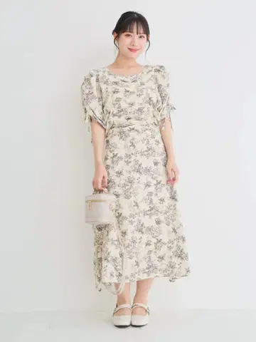 Re-J&SUPURE 꽃무늬 원피스