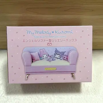 [ 새상품 미개봉 ] 마이멜로디 쿠로미 엔젤 소파형 쥬얼리 박스