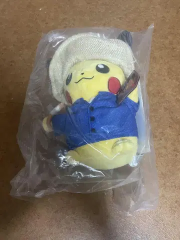 고흐 피카츄 봉제 인형