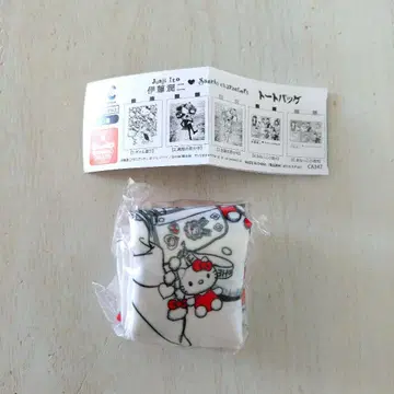 이토 준지 산리오 캐릭터즈 토트백 가챠 [ 1. 갸루 토미에 ]