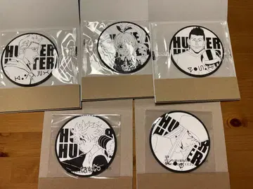 헌터 x 헌터 빅 러버 코스터 5개 세트