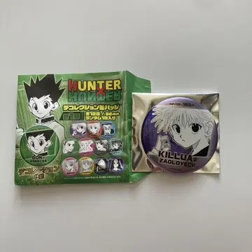 HUNTER x HUNTER 키루아 데이 컬렉션 캔뱃지