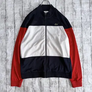 LACOSTE 라코스테 트리콜로 트랙 자켓 XXL