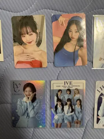 IVE 트레이딩 카드 모음
