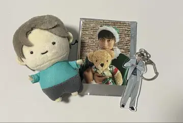 초특급 알로하 봉제 인형 마스코트 아크릴 키링 세트
