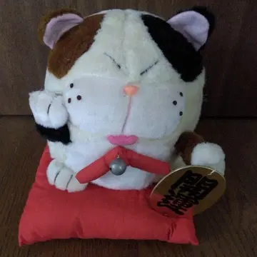 행운 고양이 복냥님 봉제 인형 레트로