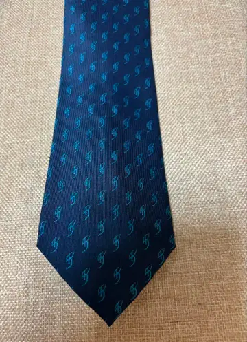 히무라 쿄스케 Personal Jesus 넥타이 네이비 로고